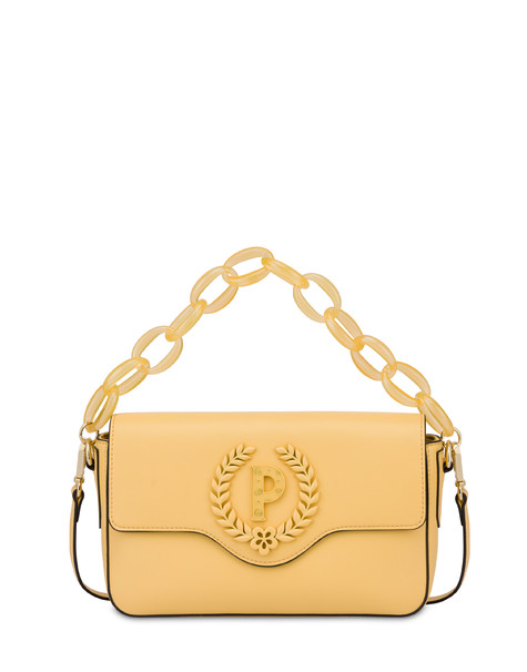 Borsa a tracolla con maxi catena Candy GIALLO