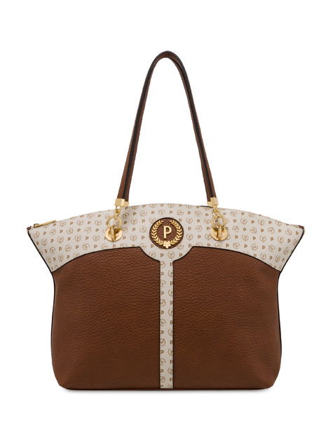 Royal Laurel tote bag HIDE/IVORY