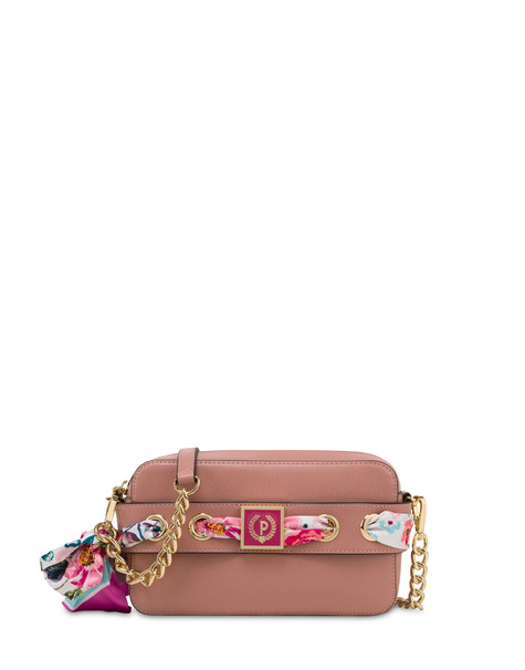 Flower Garden shoulder bag with scarf NUDE
