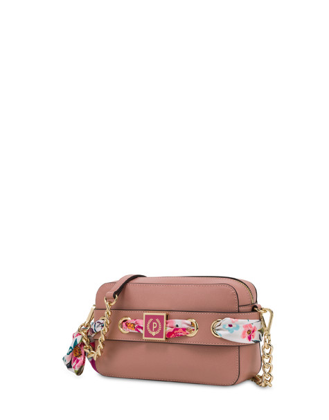 Flower Garden shoulder bag with scarf NUDE