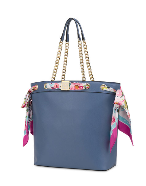 Flower Garden shopping bag with scarf SKY