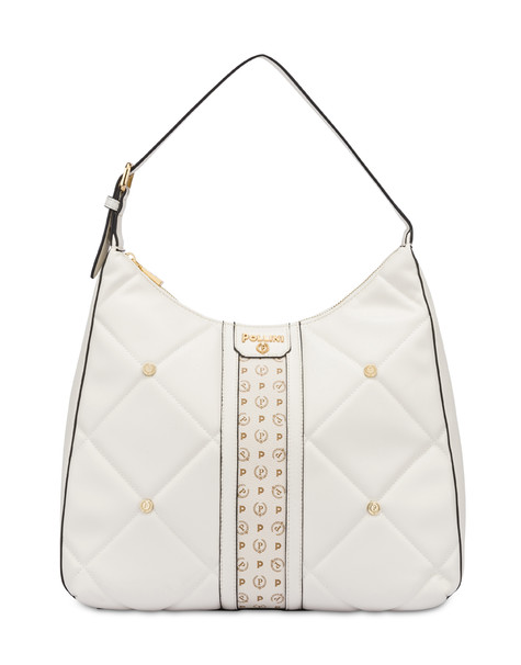 Chesterfield matelassé hobo bag IVORY/IVORY