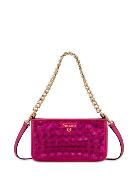 Bling Bling rhinestone shoulder bag FUCHSIA/FUCHSIA