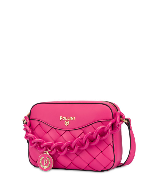 Tarcolla bag with Chain Reaction weave FUCHSIA