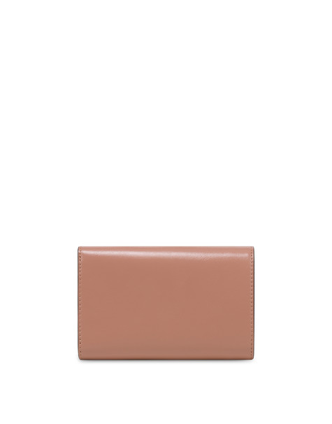 Continental wallet with logo NUDE