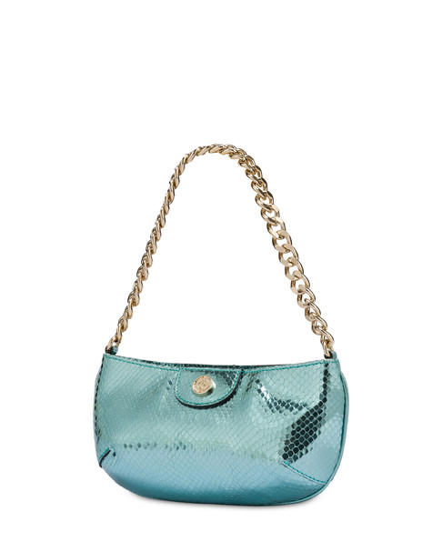 Moon laminated shoulder bag LAKE