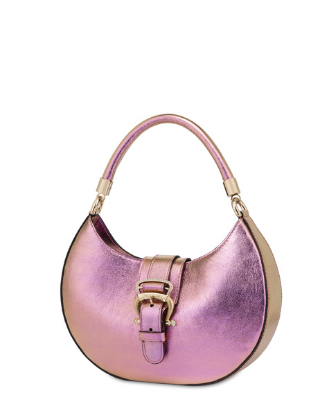 Soiree radiant calfskin mini hobo bag PINK