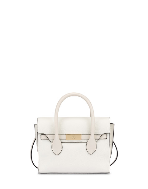 Essence double-handle bag in calfskin IVORY/IVORY