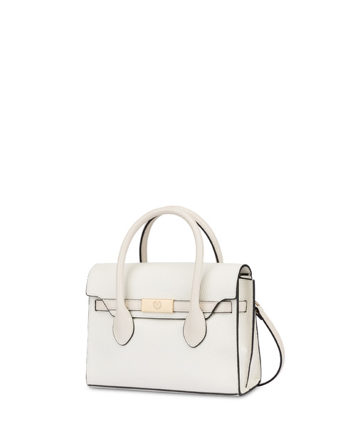 Essence double-handle bag in calfskin IVORY/IVORY