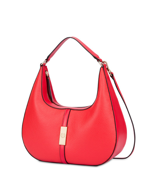 Piccola hobo bag in vitello Essence CORALLO/CORALLO