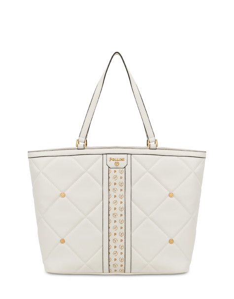Chesterfield matelassé tote bag IVORY/IVORY