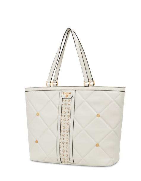 Chesterfield matelassé tote bag IVORY/IVORY