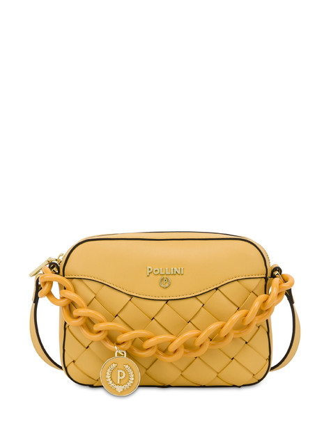 Tarcolla bag with Chain Reaction weave YELLOW