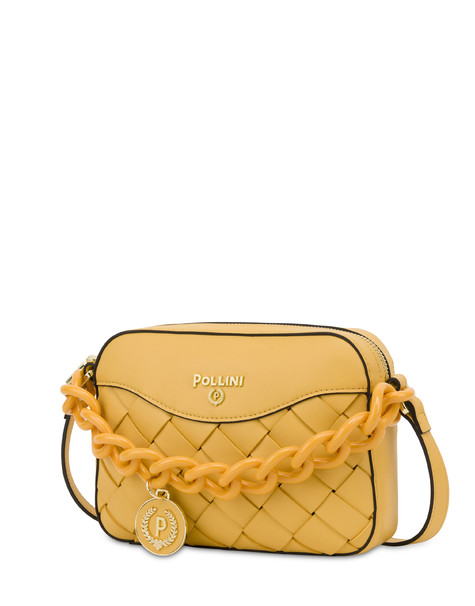 Tarcolla bag with Chain Reaction weave YELLOW