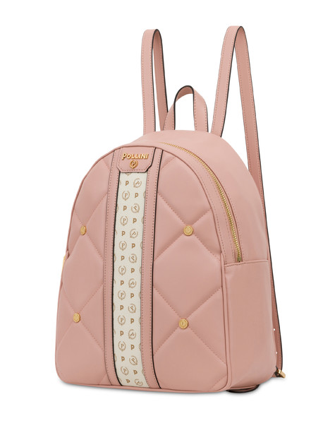 Chesterfield matelassé backpack NUDE/IVORY