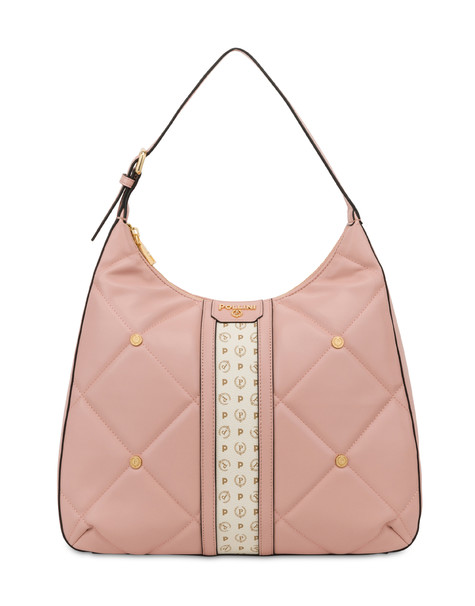 Chesterfield matelassé hobo bag NUDE/IVORY