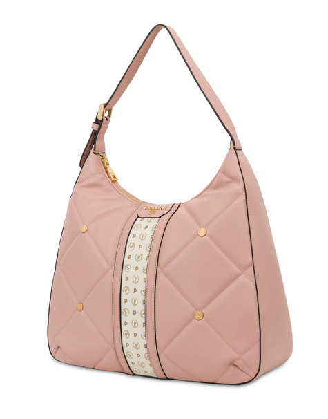 Chesterfield matelassé hobo bag NUDE/IVORY