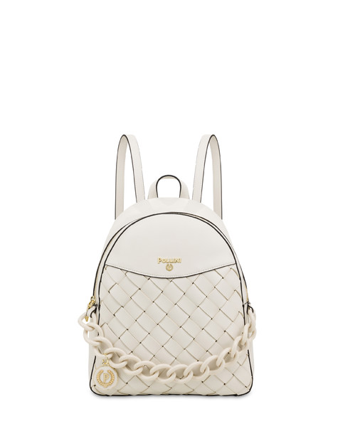 Backpack with Chain Reaction weave IVORY