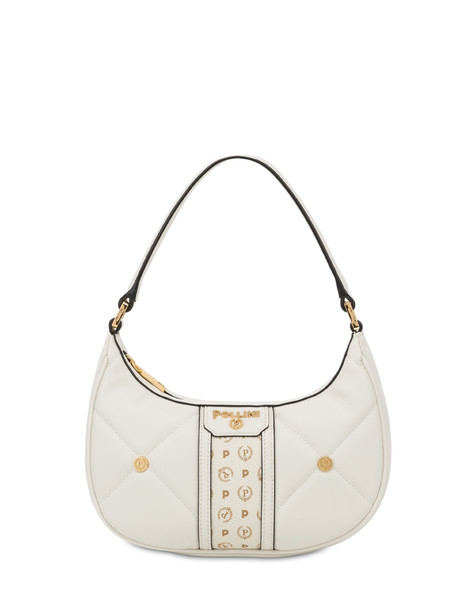 Chesterfield matelassé small hobo bag IVORY/IVORY