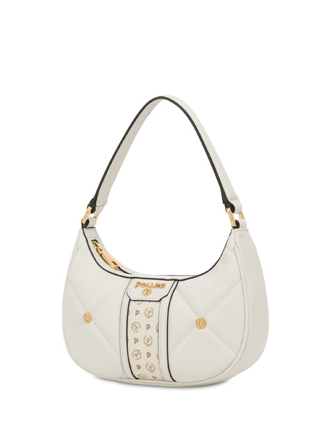 Chesterfield matelassé small hobo bag IVORY/IVORY