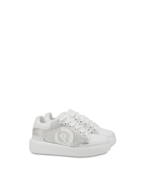 Sneakers con strass Bling Carrie BIANCO/BIANCO/BIANCO