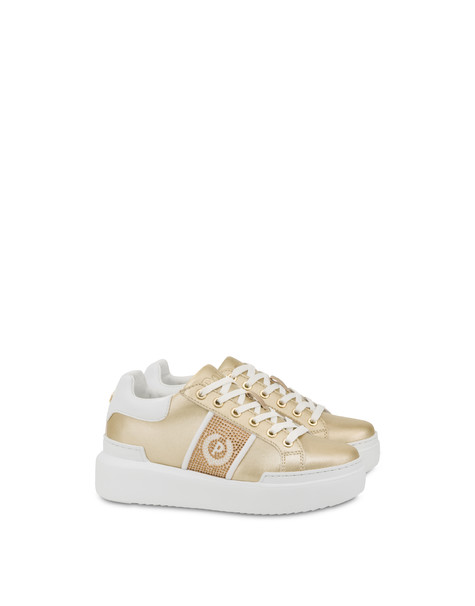 Sneakers laminate Diamond Carrie PLATINO/BIANCO