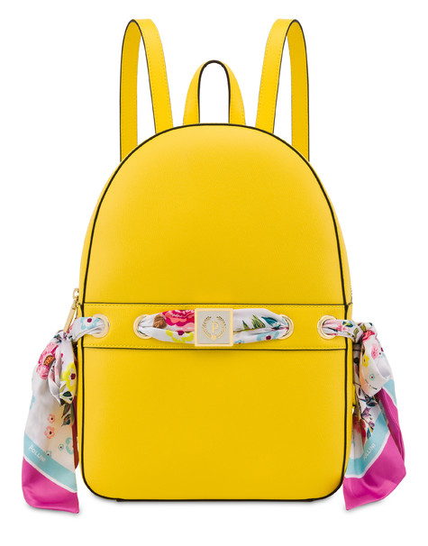 Flower Garden backpack with scarf YELLOW