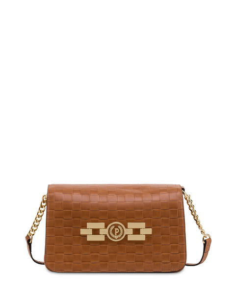 Take your time woven print shoulder bag HIDE