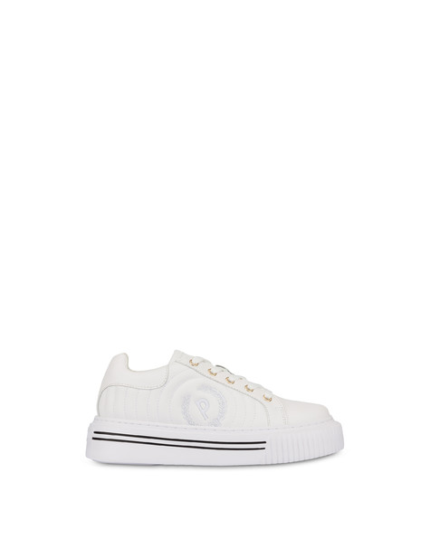 Sneakers in nappa matelassé Doona BIANCO