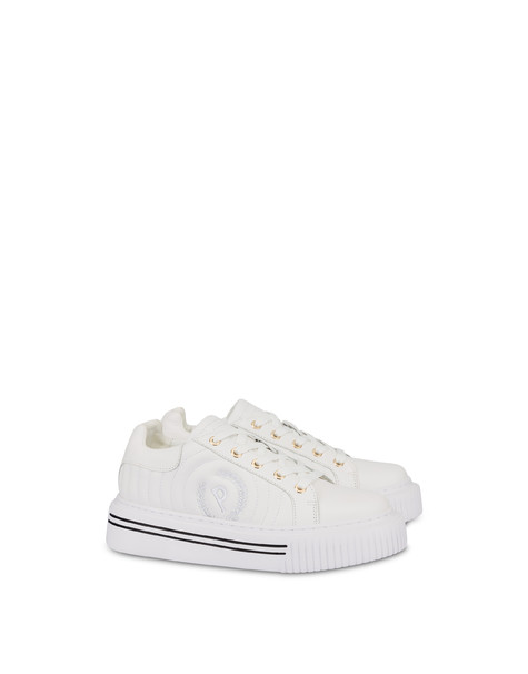 Sneakers in nappa matelassé Doona BIANCO