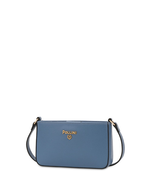 Small crossbody bag with metal logo SKY