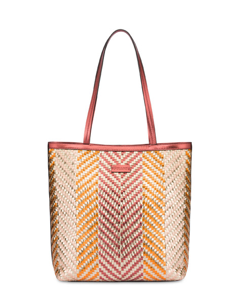 Tote bag laminata Antica Valserchio X Pollini ROSA ANTICO