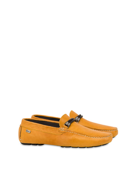 Drivers nappa leather loafers MAIZE