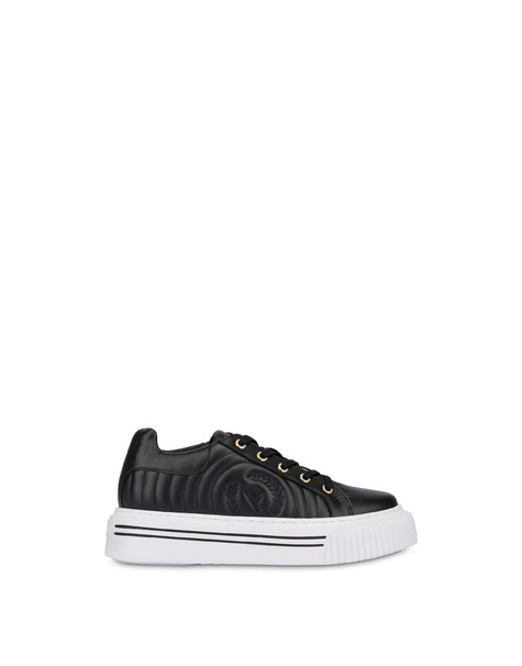 Sneakers in nappa matelassé Doona NERO