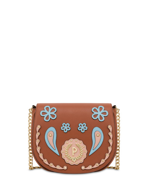 Shoulder bag with Boho patch HIDE