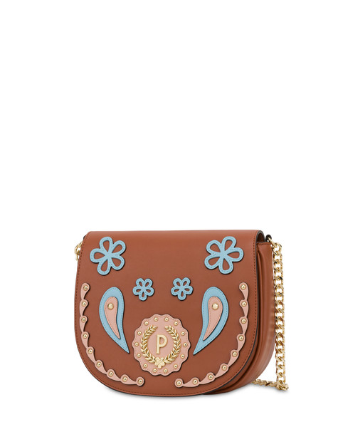 Shoulder bag with Boho patch HIDE