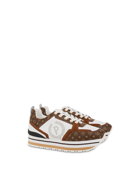 Heritage Forever calfskin sneakers BROWN/BROWN/WHITE