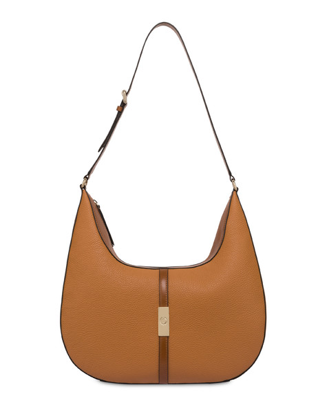 Hobo bag in vitello Essence CUOIO/CUOIO