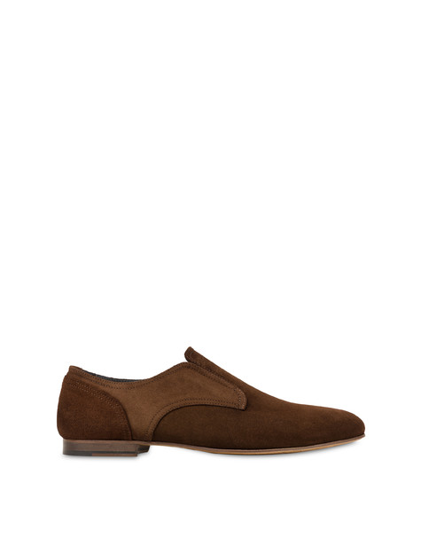 Derby slip-on a sacchetto in crosta T.MORO