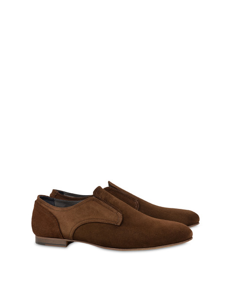 Derby slip-on a sacchetto in crosta T.MORO