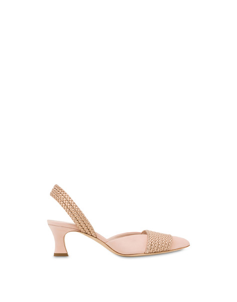 Slingback in nabuk Paloma NUDE