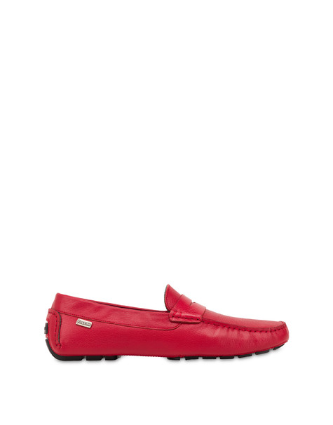Mocassini in capra Drivers ROSSO