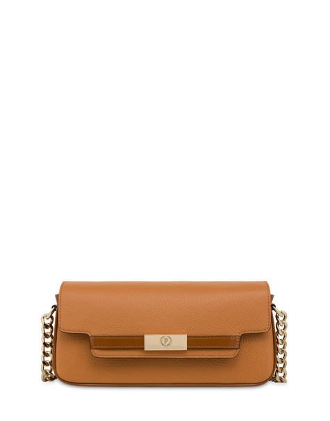 Essence shoulder bag in calfskin HIDE/HIDE