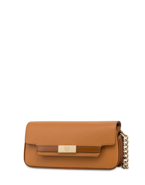 Essence shoulder bag in calfskin HIDE/HIDE