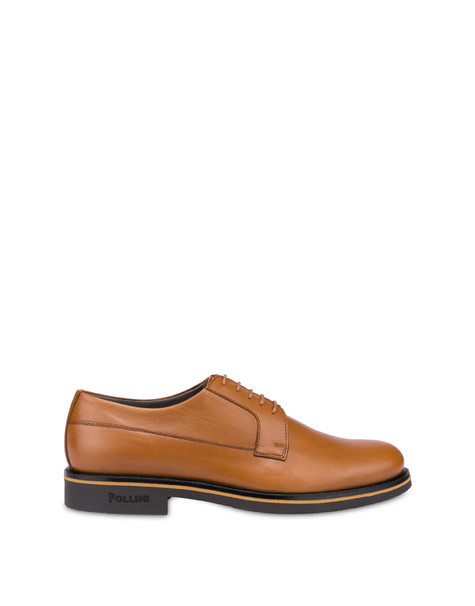 Corinto shiny calfskin derby HIDE