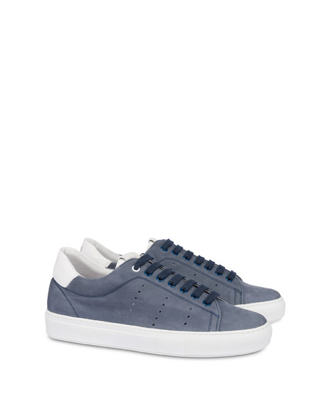 Tennis Club calfskin sneakers AVIO BLUE/WHITE