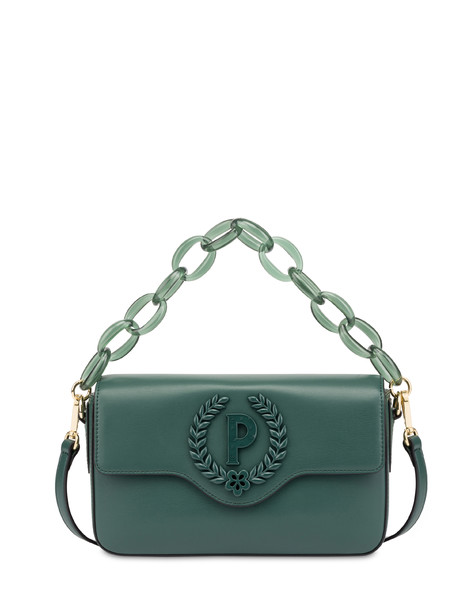 Candy bag with oversized chain WOOD GREEN