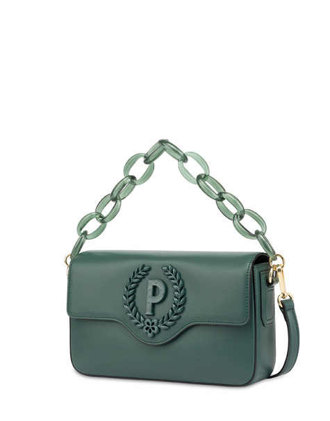 Candy bag with oversized chain WOOD GREEN