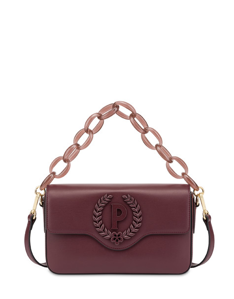 Candy bag with oversized chain BORDEAUX