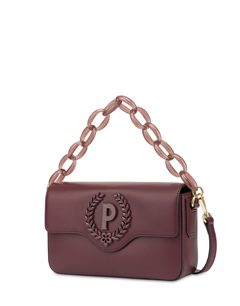 Candy bag with oversized chain BORDEAUX